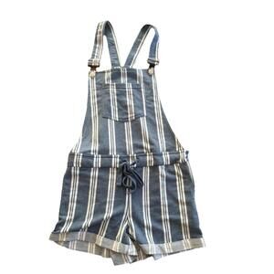 Jolie & Joy By FCT With Love Medium jumper with suspenders Blue With White